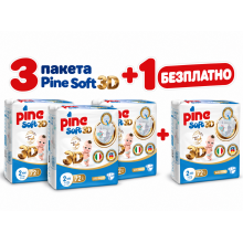 3+1 PINE SOFT JUMBO 3D 2 /3-6кг/ 288бр
